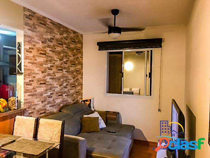 Lindo apartamento de 54m², 02 dorms e 01 vaga - Jundiaí