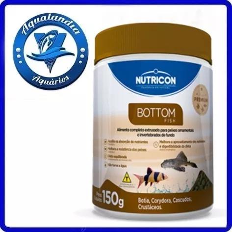 Ração Nutricon Bottom Fish 150g Para Peixe De Fundo