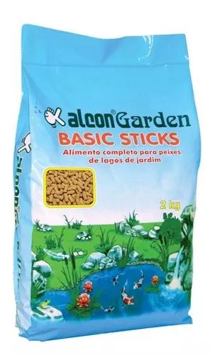 Ração P/peixe De Lago Alcon Garden Basic Sticks 2kg