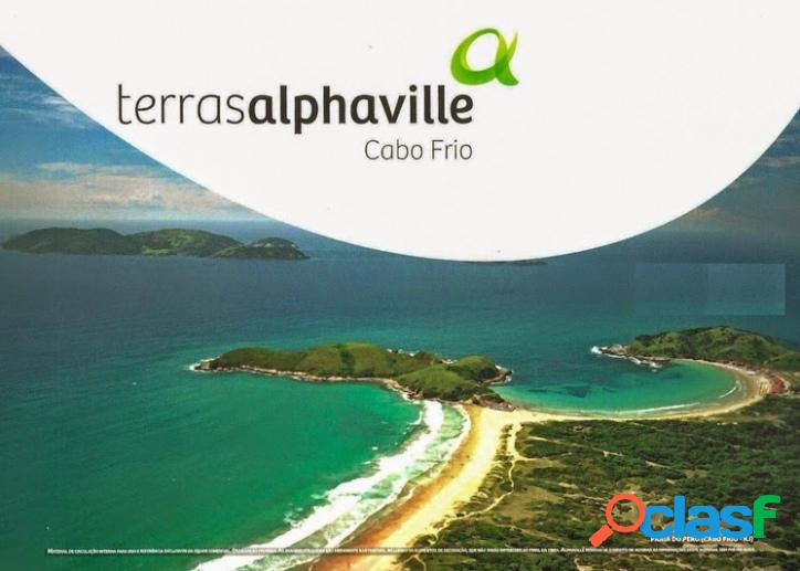 TERRENO NO CONDOMINIO ALPHAVILLE EM CABO FRIO