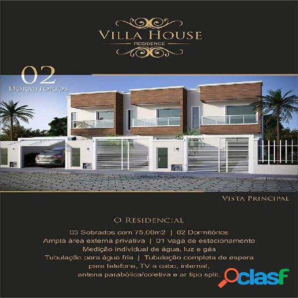 Villa House Residence Sobrados Geminados 02 Quartos