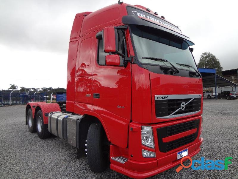 Volvo FH 460 Globetrotter 2014 6x4 Vermelho