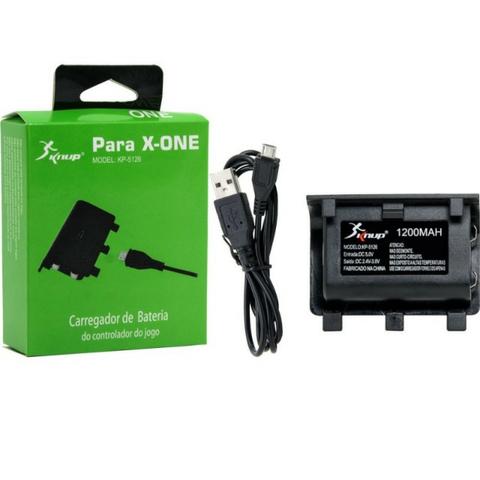 Bateria Cabo Carregador Controle Xbox One Charge Play