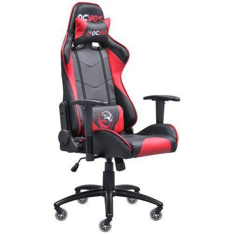 Cadeira Gamer Mad Racer V8 Vermelho Com Rodas Em Gel -