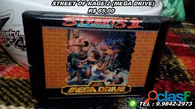 Cartuchos/fitas Mega Drive