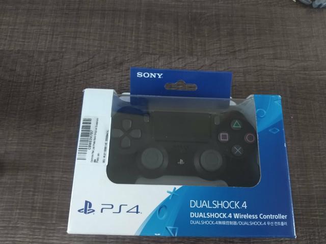 Controle ps4 novo