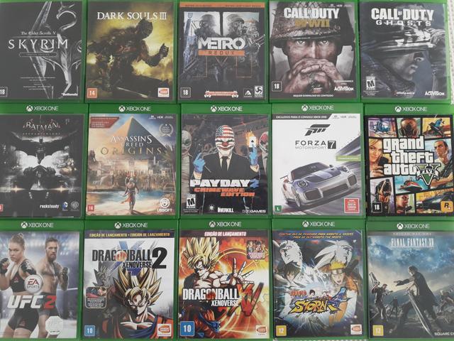 Jogos para Xbox One -  cada