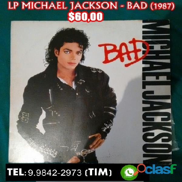 Lp Michael Jackson Bad e Dangerous