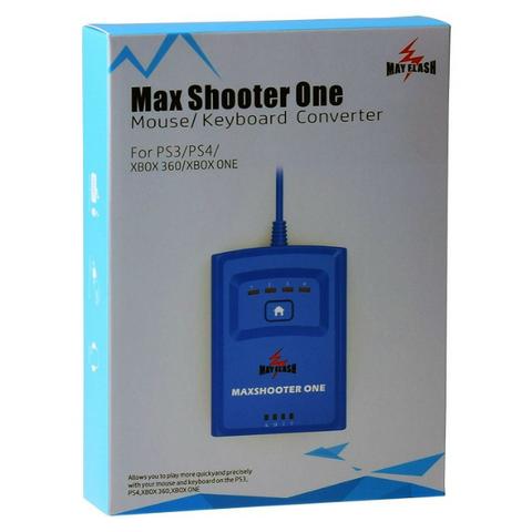 Maxshooter One  Teclado E Mouse No Ps3 Ps4 Xbox One Novo