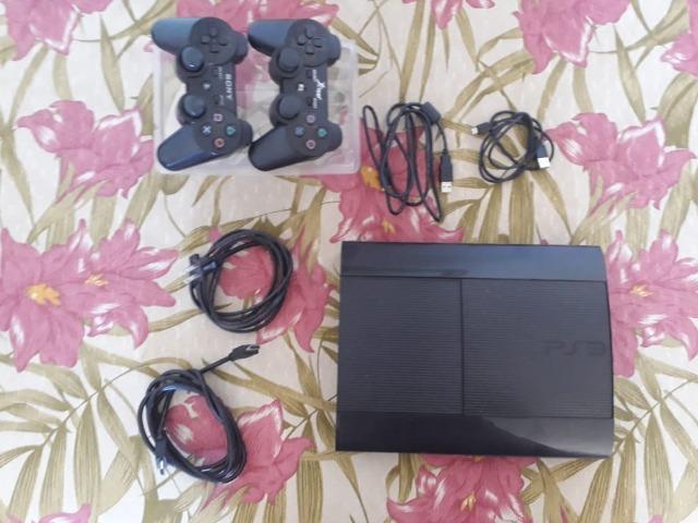Ps3 + Jogos 2 controle.