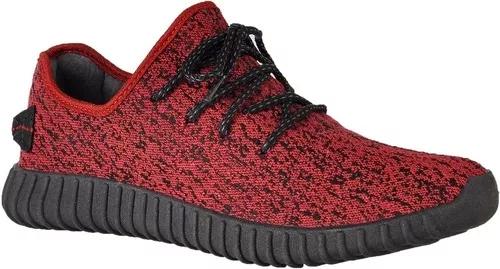 Tenis Masculino Yeezy 3 Pares Tenis Top, Caminhada Acad