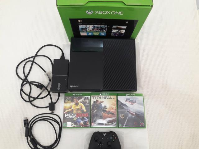 Xbox One 500GB - Aceito Ps3 slim ou Xbox 360 Slim + 