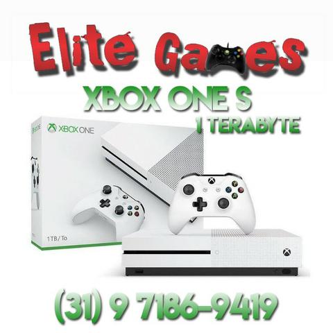 Xbox One S 1TB + controle e Garantia de 1 Ano Elite Games