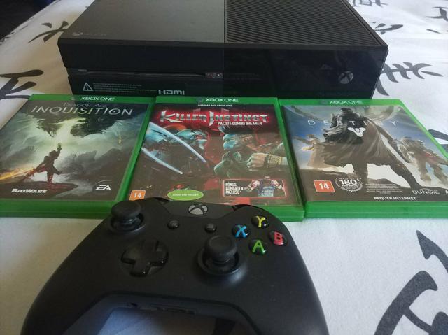 Xbox One c/ 3 games