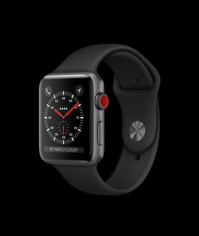 Apple Watch Series 3 42mm Space GreyAluminium Case GPS +