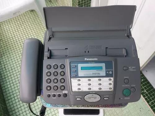 Fax Panasonic Kx-ft908 C/ Secr. Eletrônica E Cortador Auto.