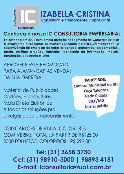 Requisição de Representantes Comerciais de Belo Horizonte