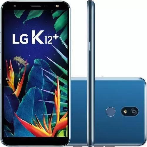 Smartphone Lg K12+ Inteligencia Artificial Lmx420bmw Azul