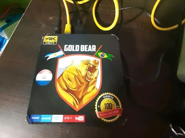 Aparelho gold bear (pega todas as canais pagas)