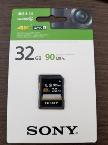 Cartão de memória Sony 4K