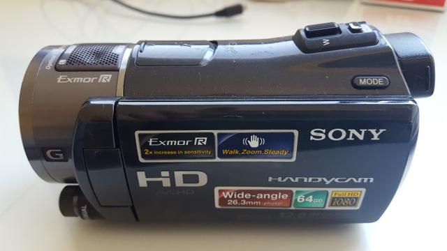 Câmera filmadora Sony hdr-cx 550
