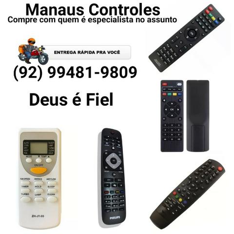 Controles Para TVs e Diversos é na Manaus Controles