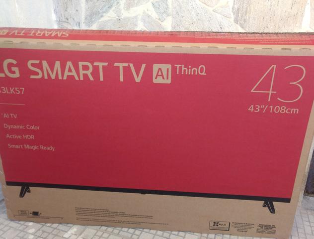 Smart TV 43" LG!