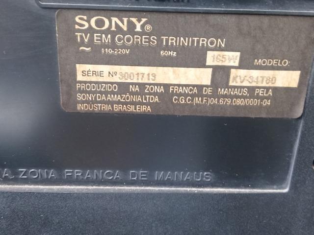 TV 33" Sony Trinitron KV-34T80 Tubo