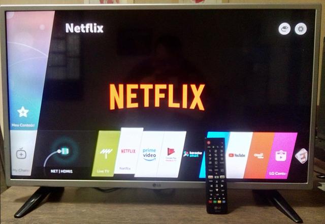 Tv smart LG 32, Netflix YouTube midiacast espelhamento