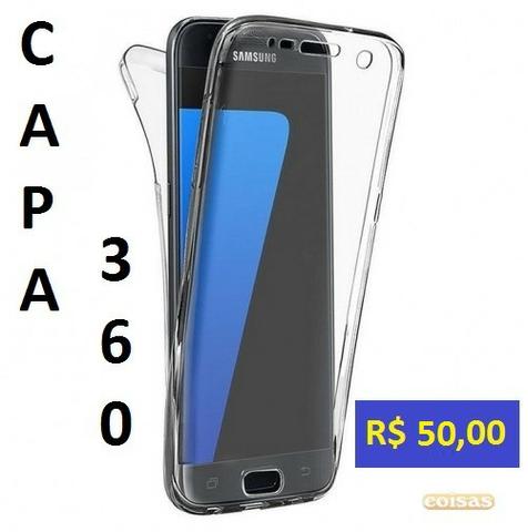 Capa 360 (Frente e Verso) Samsung J4 e J6 (Entre Outros
