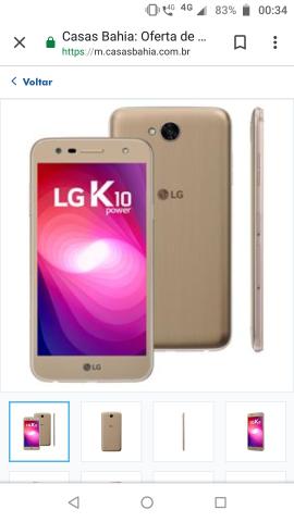 LG K10 Power Dourado 32GB