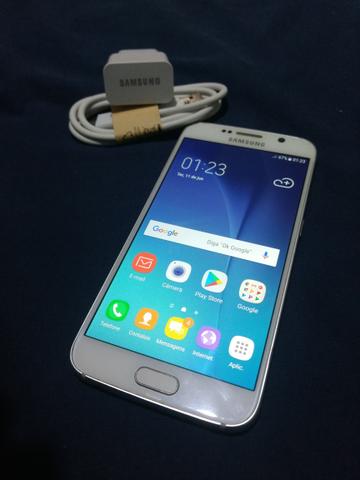Samsung S6 Flat 32gb zeraadoo biometria e carregador barato