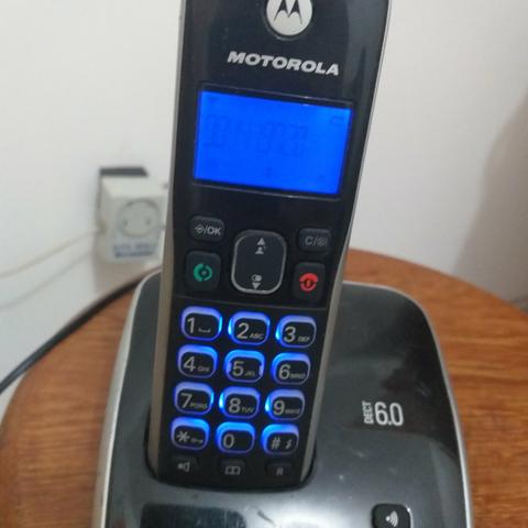Telefone sem fio Motorola.sem fonte