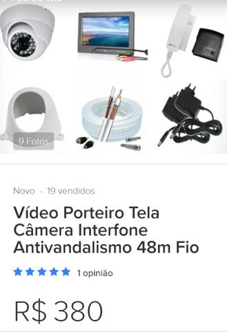 Kit video porteiro novo