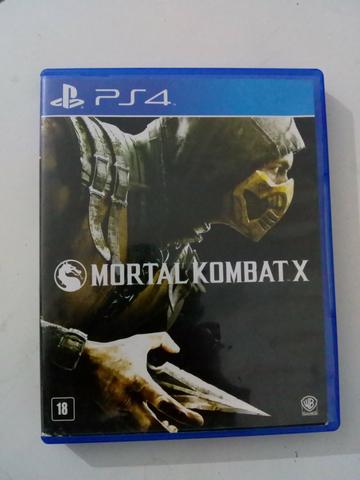 Jogo Playstation 4 - Mortal Kombat X Bem conservado