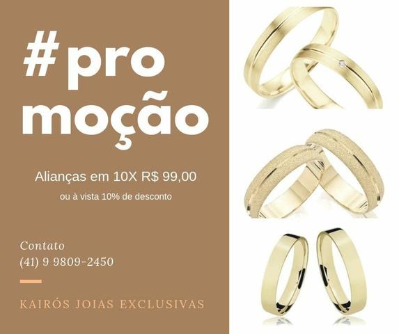 Alianças em Ouro - Super Promoção!