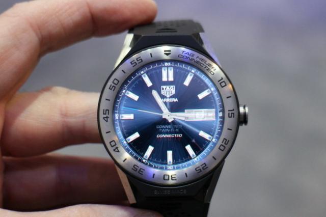 Relogio smartwatch tag heuer connected 45mm modular 2