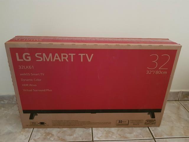 Smart Tv LG led 32 pol painel ips wifi netflix nova na caixa