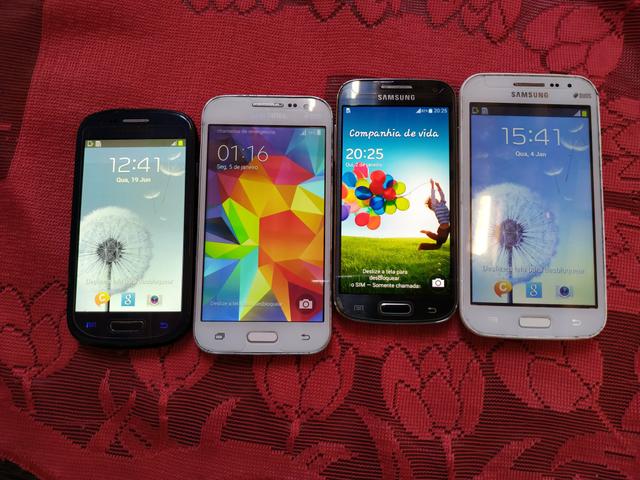 Vendo 4 celulares Samsung