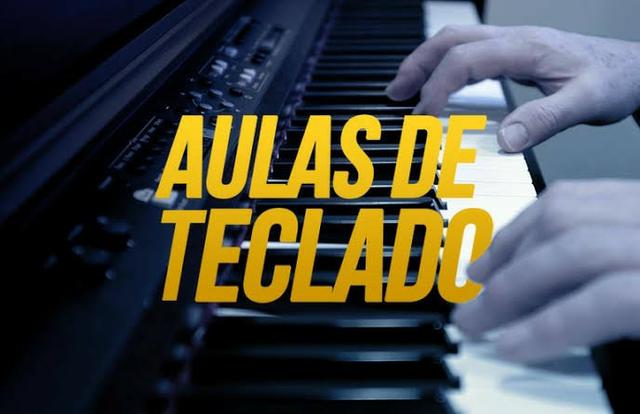 Aulas de teclado em domicílio