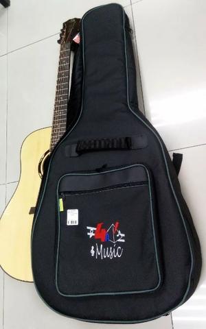 Bag Violão Folk Capa Case Nylon Avs Ch 200 Oferta !