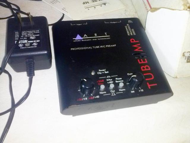 Pre amplificador valvulado art tube mp usado