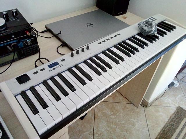 Teclado Controlador X6 teclas piano