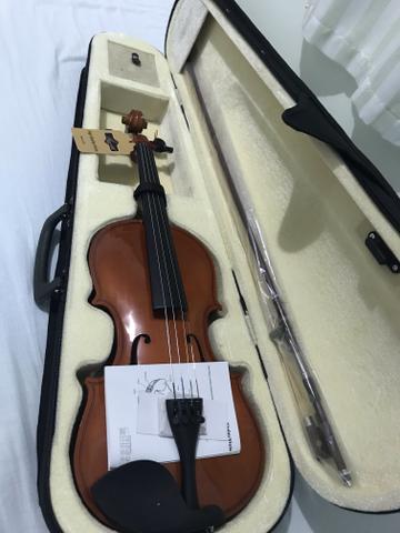 Violino 4/4 na caixa