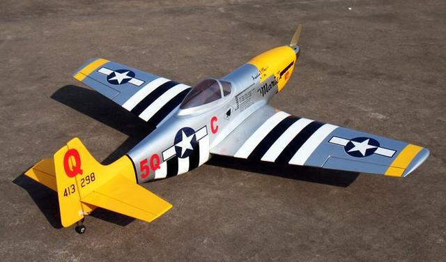 Aeromodelo Mustang P-51D ?