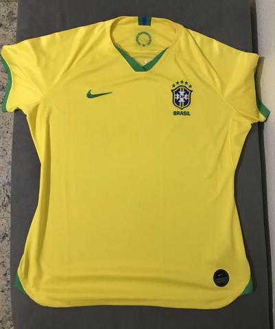 Camisa oficial seleção brasileira feminina  +