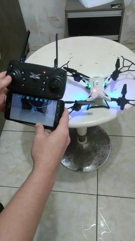 Drone Ky601s c/ câmera + altitude hold  minutos de