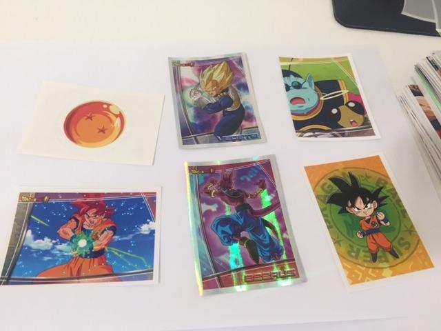 Figurinhas/adesivos do álbum: Dragon Ball Super, da Panini