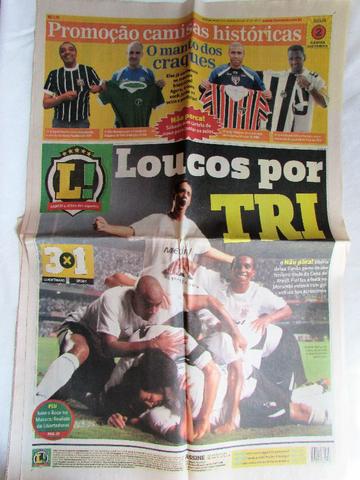 Jornal Lance  Corinthians 3x1 Sport