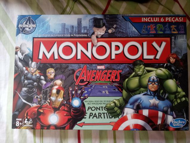 Monopoly Avenger Vingadores Jogo